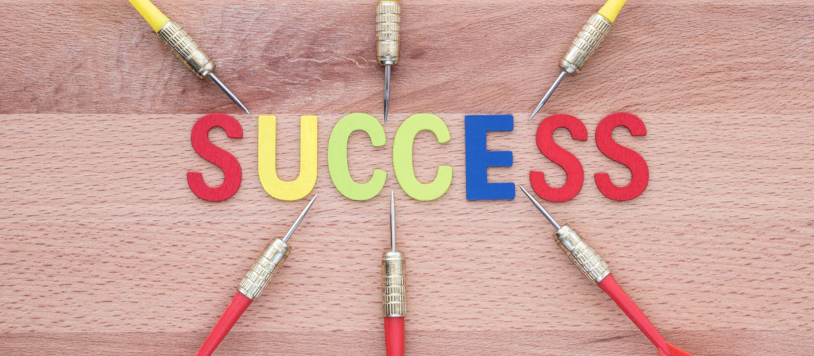 success written in graphic